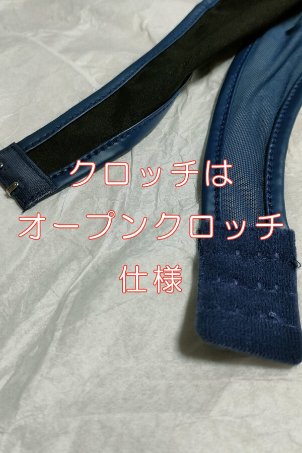 [コスプレ]フロントバストオープン＆シースルーバックPUレザーハイレグTバックレオタード - 画像 (5)